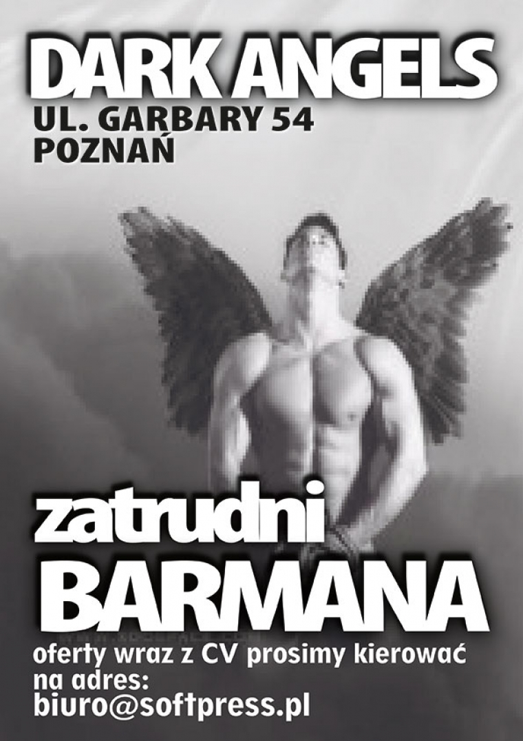 Zatrudnimy barmana